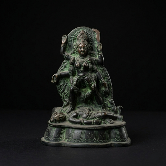 Heritage Brass Maa Kali Idol