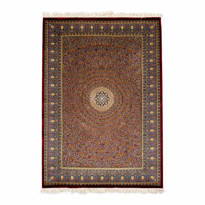 Royal Crimson Silk Touch Persian Rug
