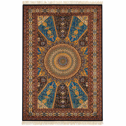 Royal Medallion Intricate Persian Heritage Rug