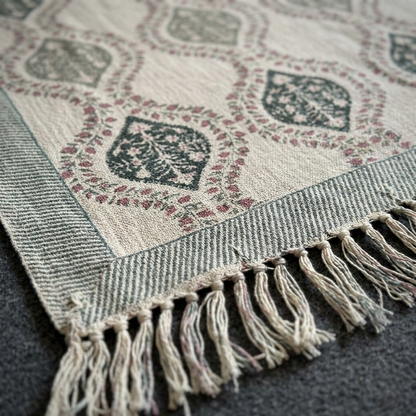 The Marwar Heritage Block-Print Bedcover Set