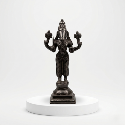 Handcrafted Antique Brass Lord Hayagriva Idol