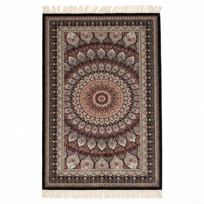 Persian Heritage Hand Knotted Medallion Rug