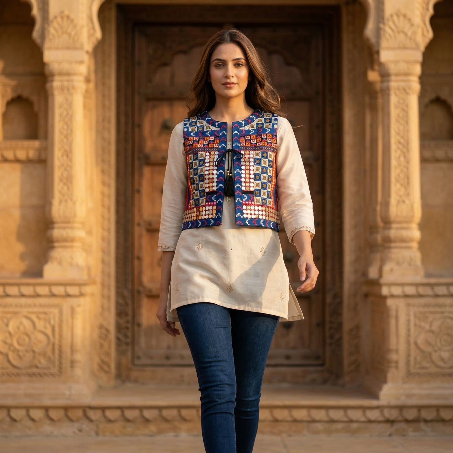 Heritage Threads Handcrafted Royal Waist