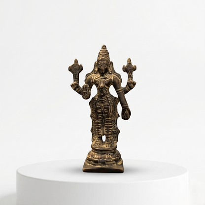 Lord Vishnu Brass Idol