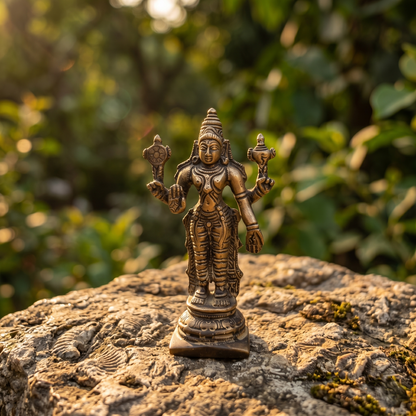 Lord Vishnu Brass Idol