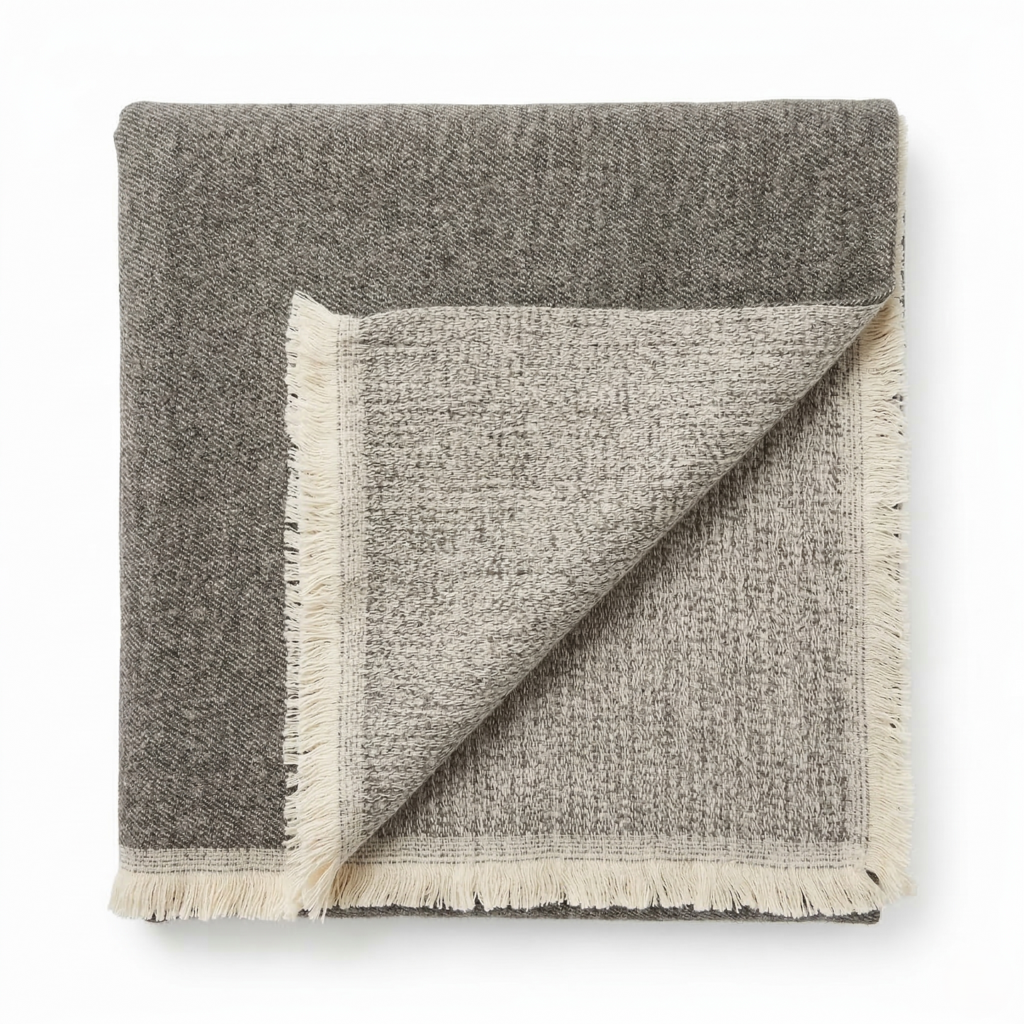 Hand Carved Heritage Pure Wool Oversized Blanket