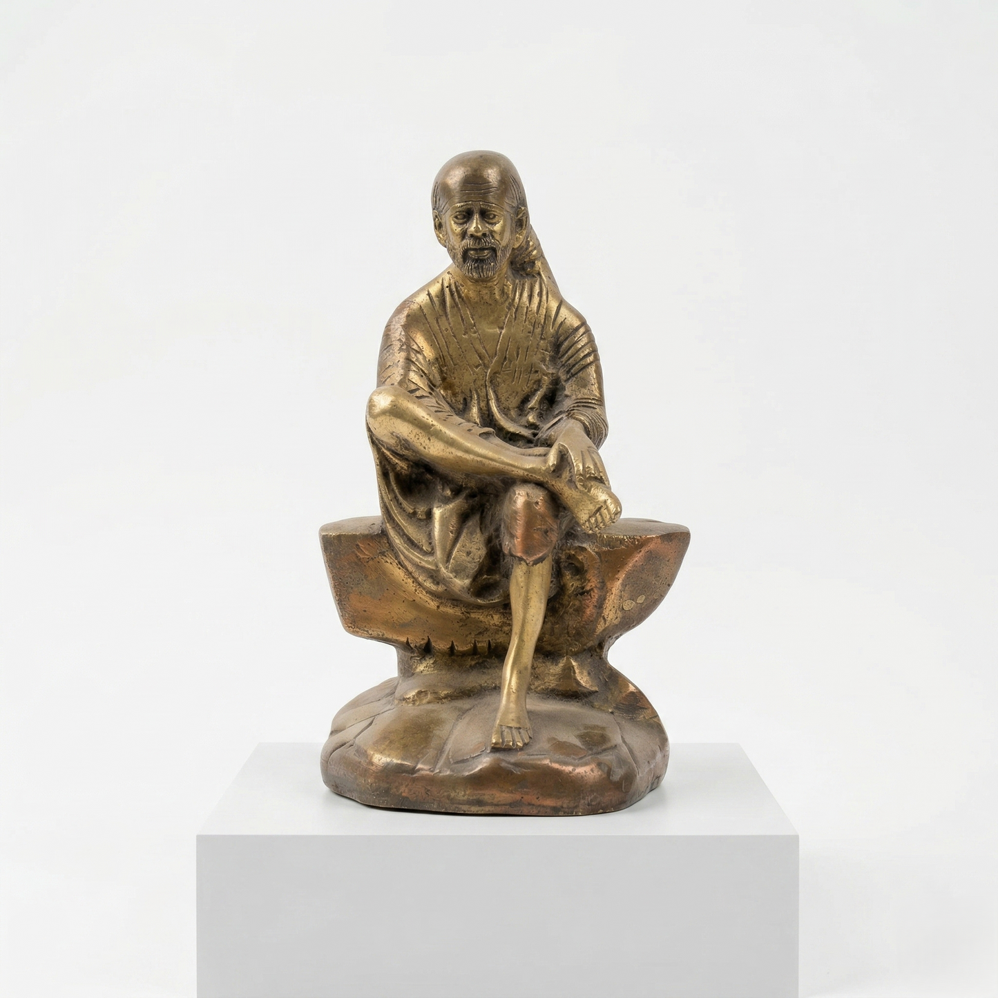 Handcrafted Brass Shirdi Sai Baba Idol