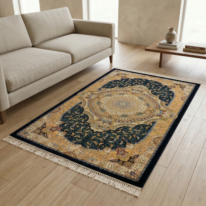 Royal Persian Heritage Hand-Tufted Rug