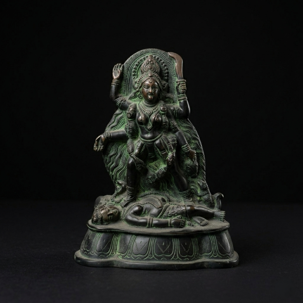 Heritage Brass Maa Kali Idol