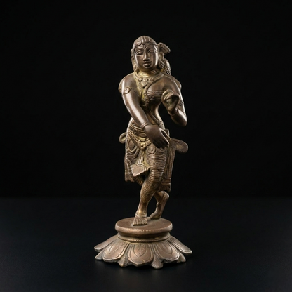 Heritage Brass Dancing Apsara Statue