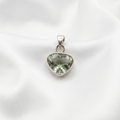 Heart of Heritage Silver Amethyst Pendant