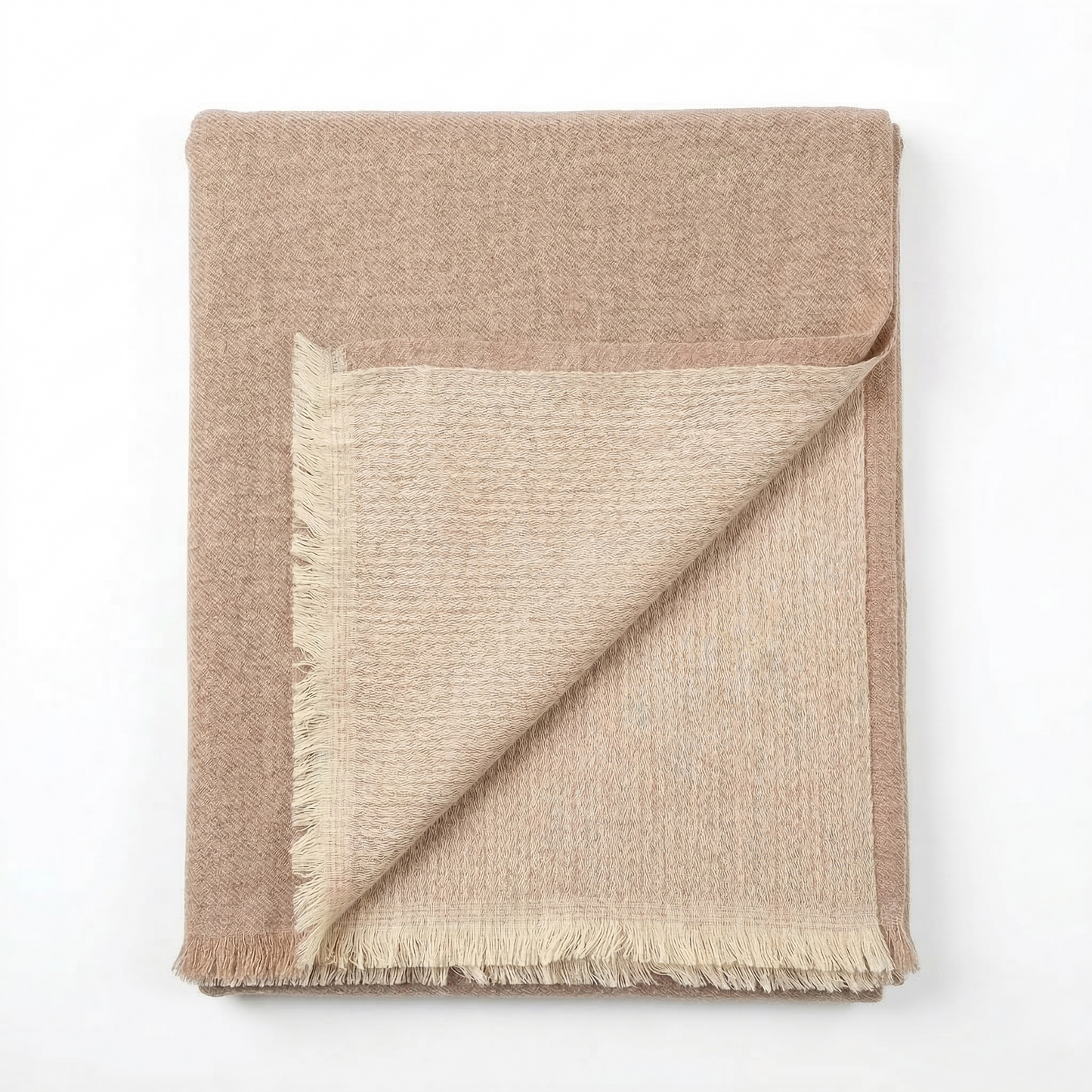 Hand Carved Heritage Pure Wool Oversized Blanket