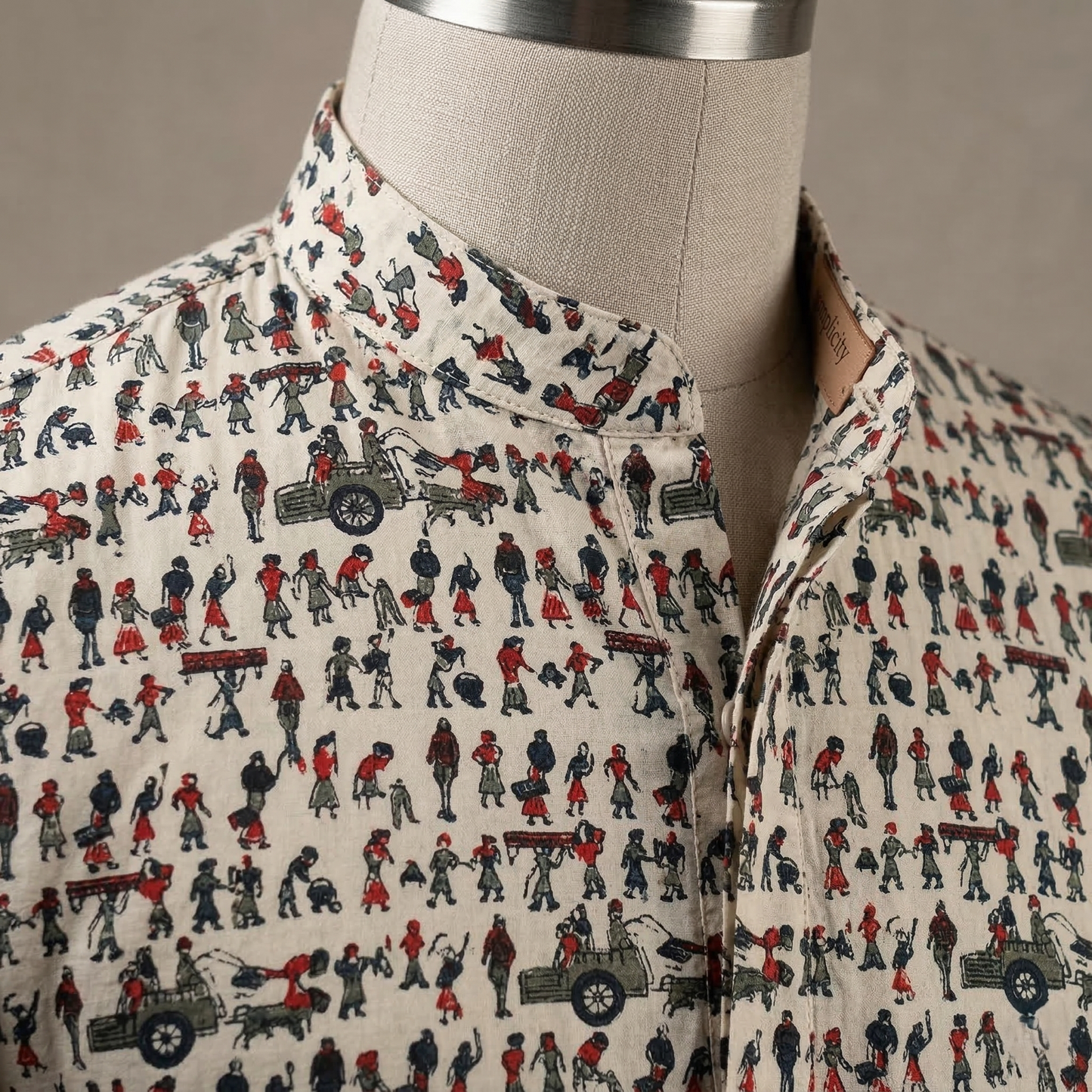 Heritage Hand-Block Printed Artisanal Kurta