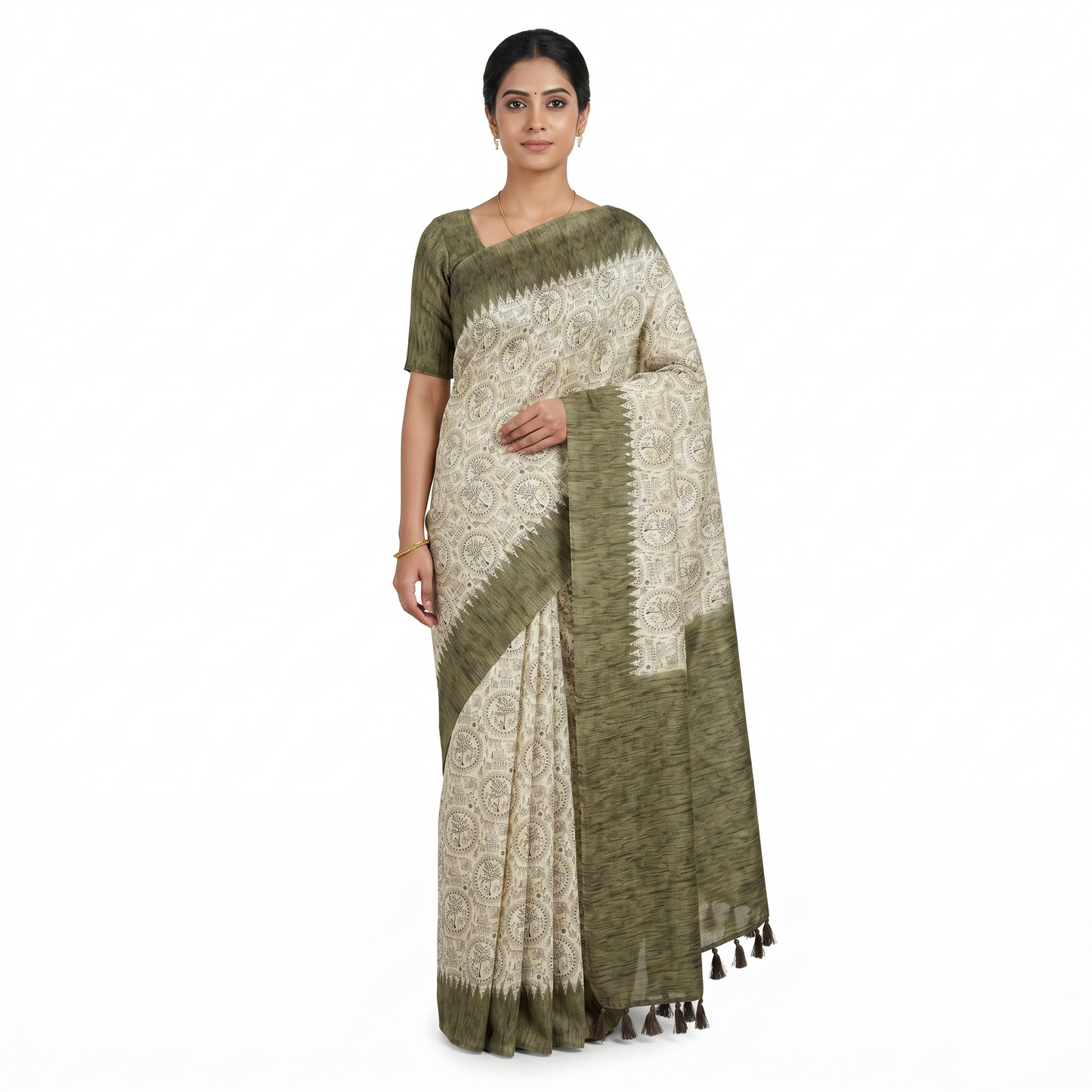 Elegant Earthy Ikats & Tree Motifs