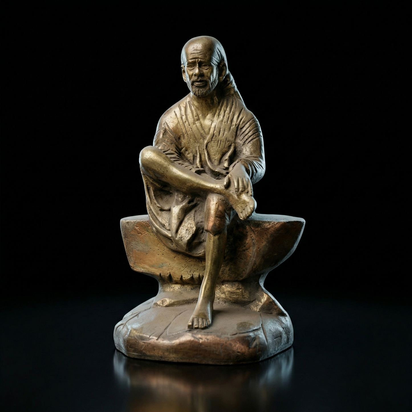 Handcrafted Brass Shirdi Sai Baba Idol