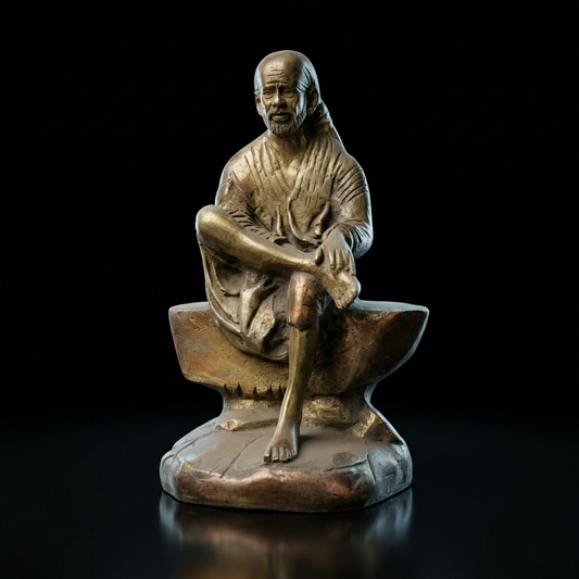 Handcrafted Brass Shirdi Sai Baba Idol