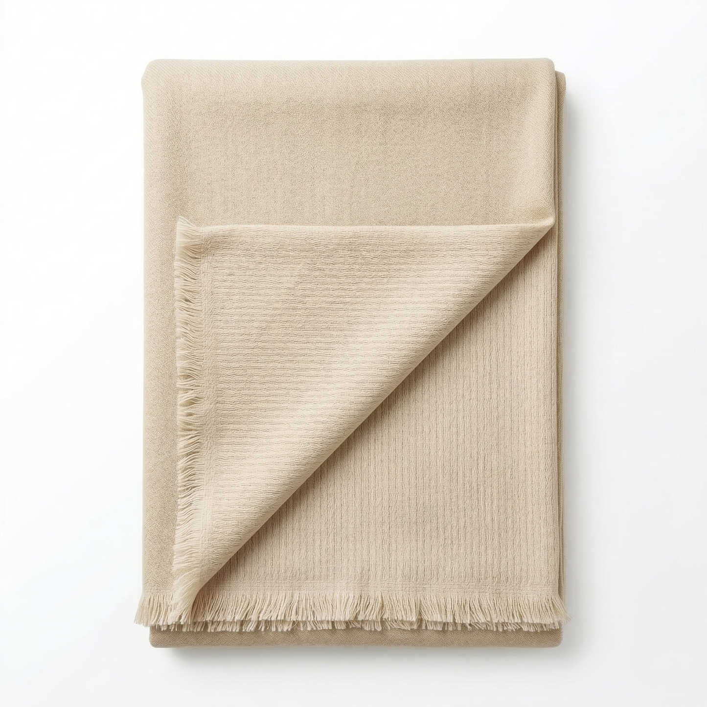 Hand Carved Heritage Pure Wool Oversized Blanket
