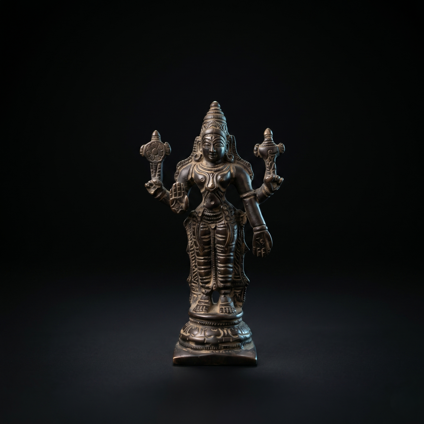 Lord Vishnu Brass Idol