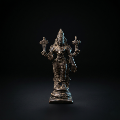 Lord Vishnu Brass Idol