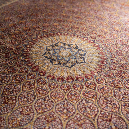 Royal Crimson Silk Touch Persian Rug