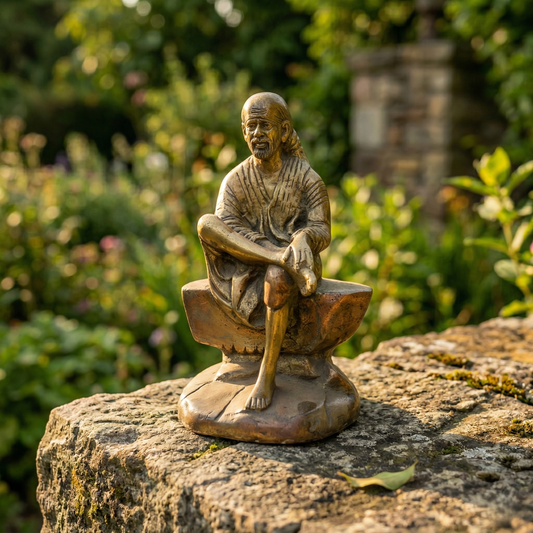 Handcrafted Brass Shirdi Sai Baba Idol
