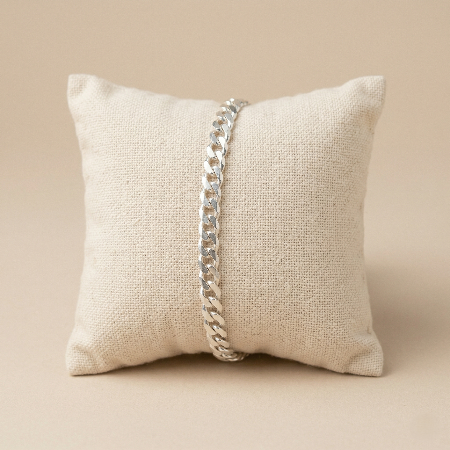 Elegance Glimmer Sterling Silver Bracelet