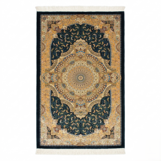 Royal Persian Heritage Hand-Tufted Rug