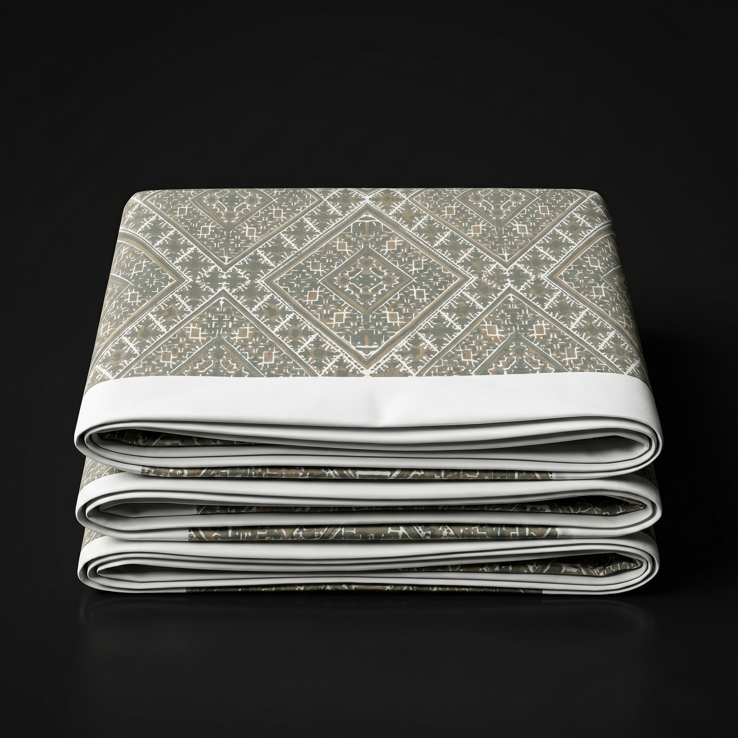 Luxury Geometric Simplicity Cotton Bedcover