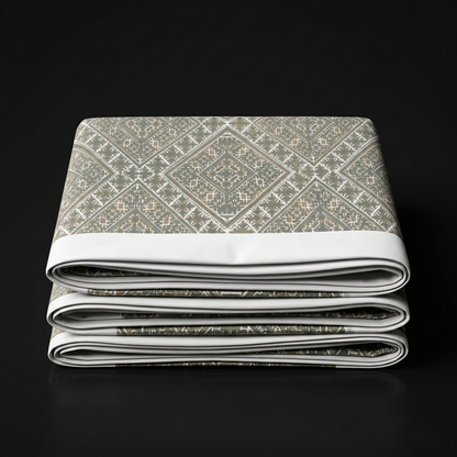 Luxury Geometric Simplicity Cotton Bedcover